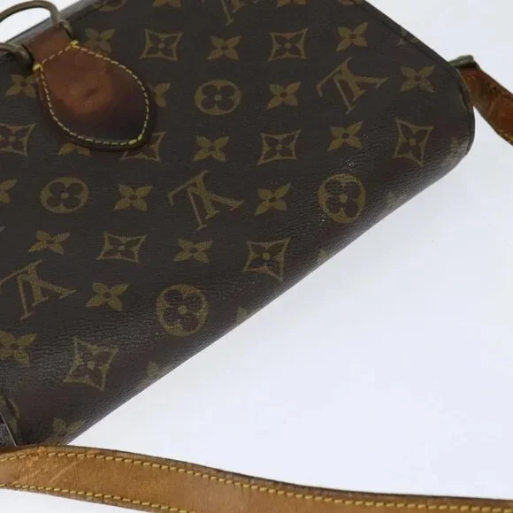 LOUIS VUITTON Monogram Saint Cloud GM Shoulder Bag M51242 LV Auth 150423 - Picture 7 of 16